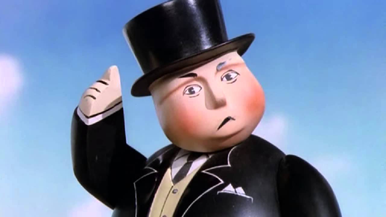 Image result for fat controller gif