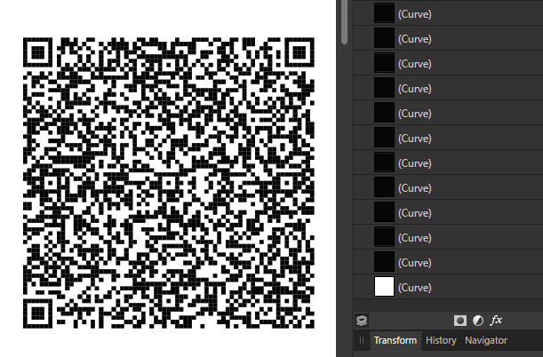 Changing the color of an SVG QR code Pre V2 Archive of Affinity