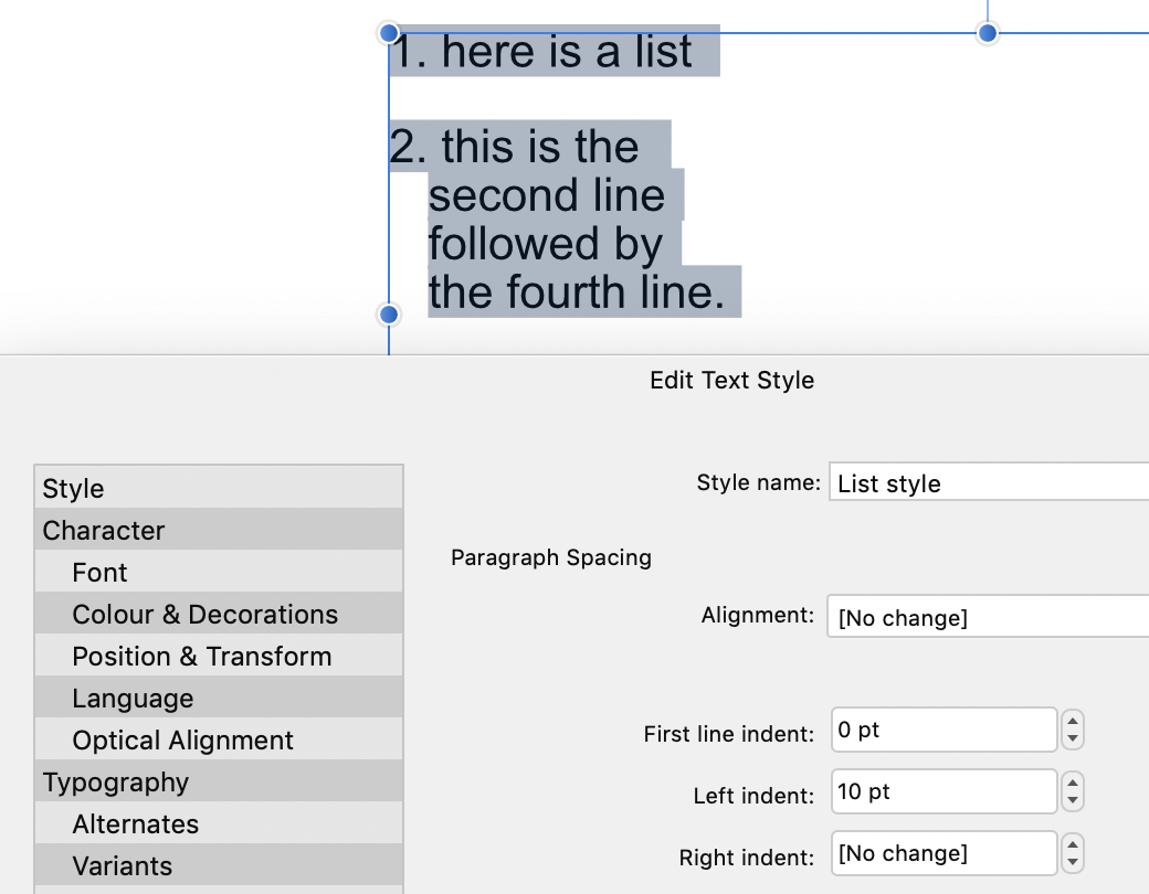 Edit Bullet Spacing In Word For mac