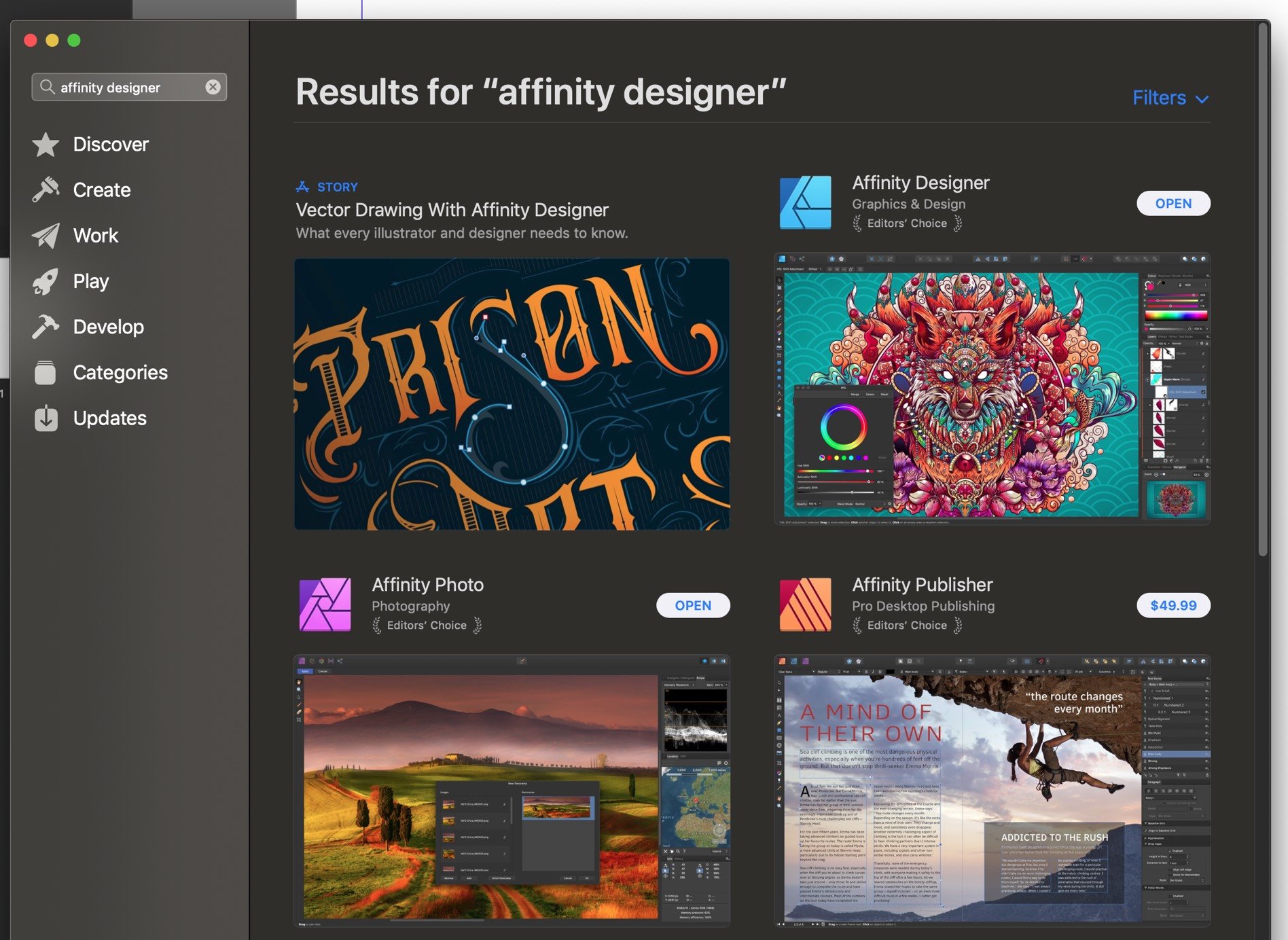 Affinity Photo Designer And Publisher