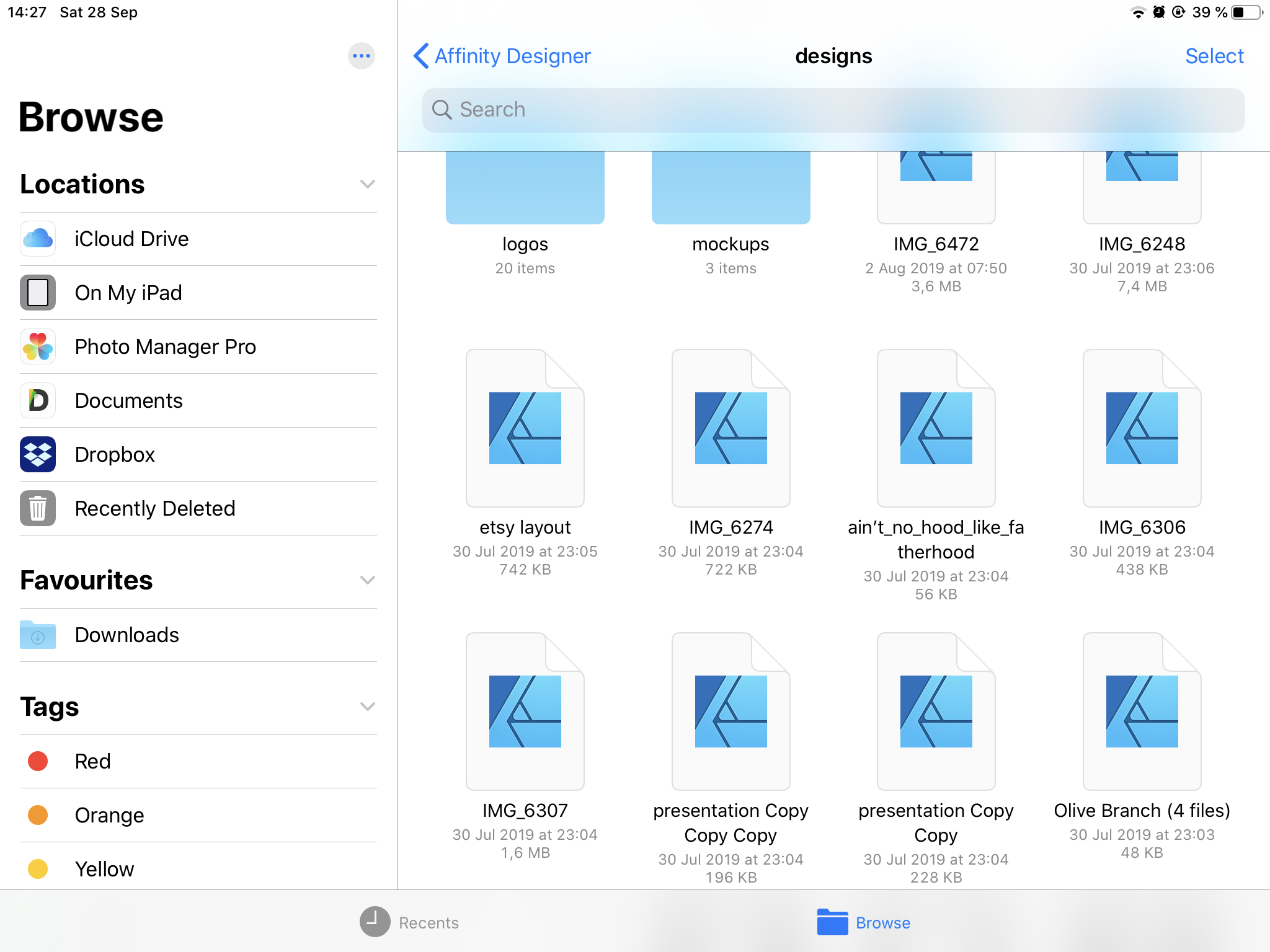 No Affinity Thumbnail Previews In Icloud Drive Files App Pre 1 8 Designer Bugs Found On Ipads Affinity Forum