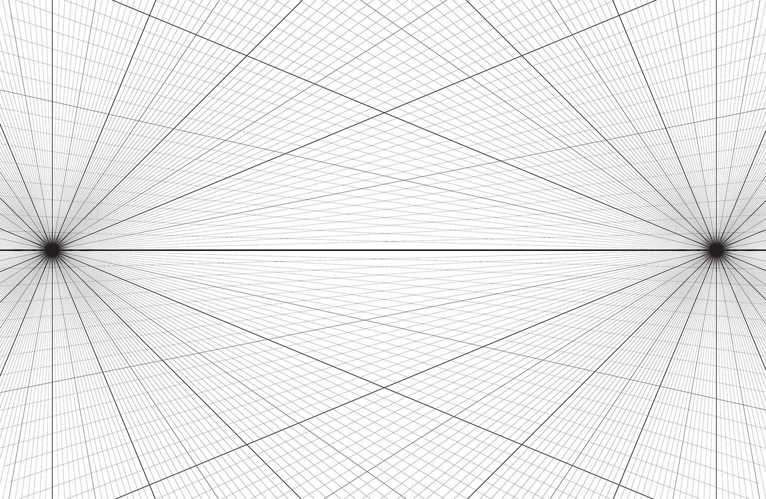 Central Perspective and 2 Point Perspective GRID TYPE ...