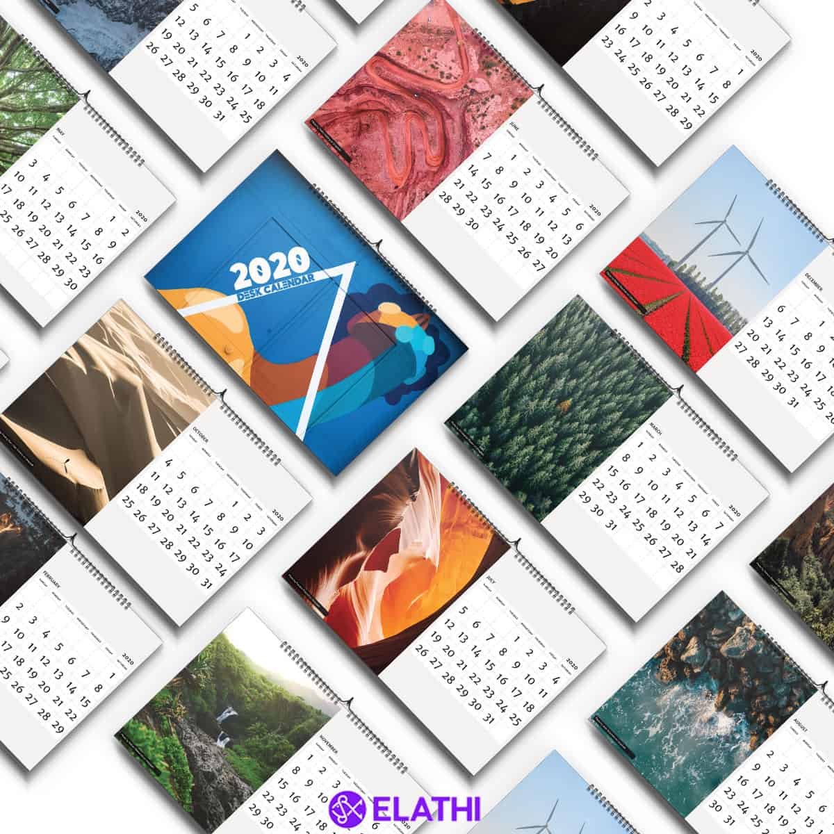 2020 Calendar Design Template Affinity Publisher Share Your Work