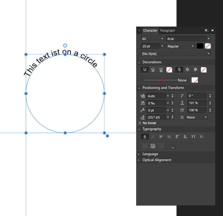 Text on a circle in Designer - Pre-V2 Archive of Affinity on Desktop ...