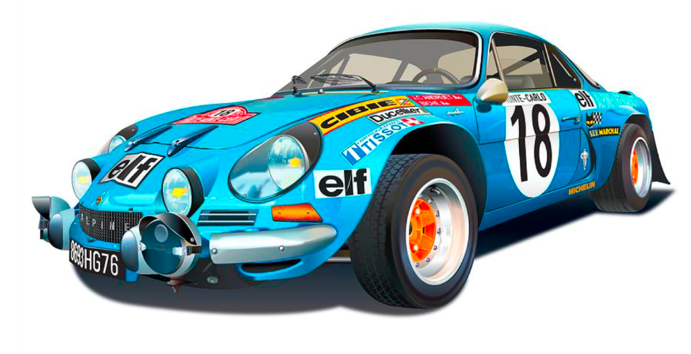 Alpine a110 Race car