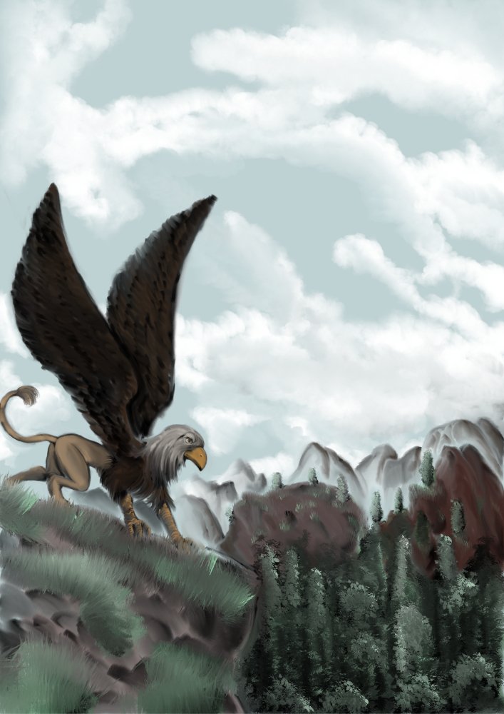 gryphon painting