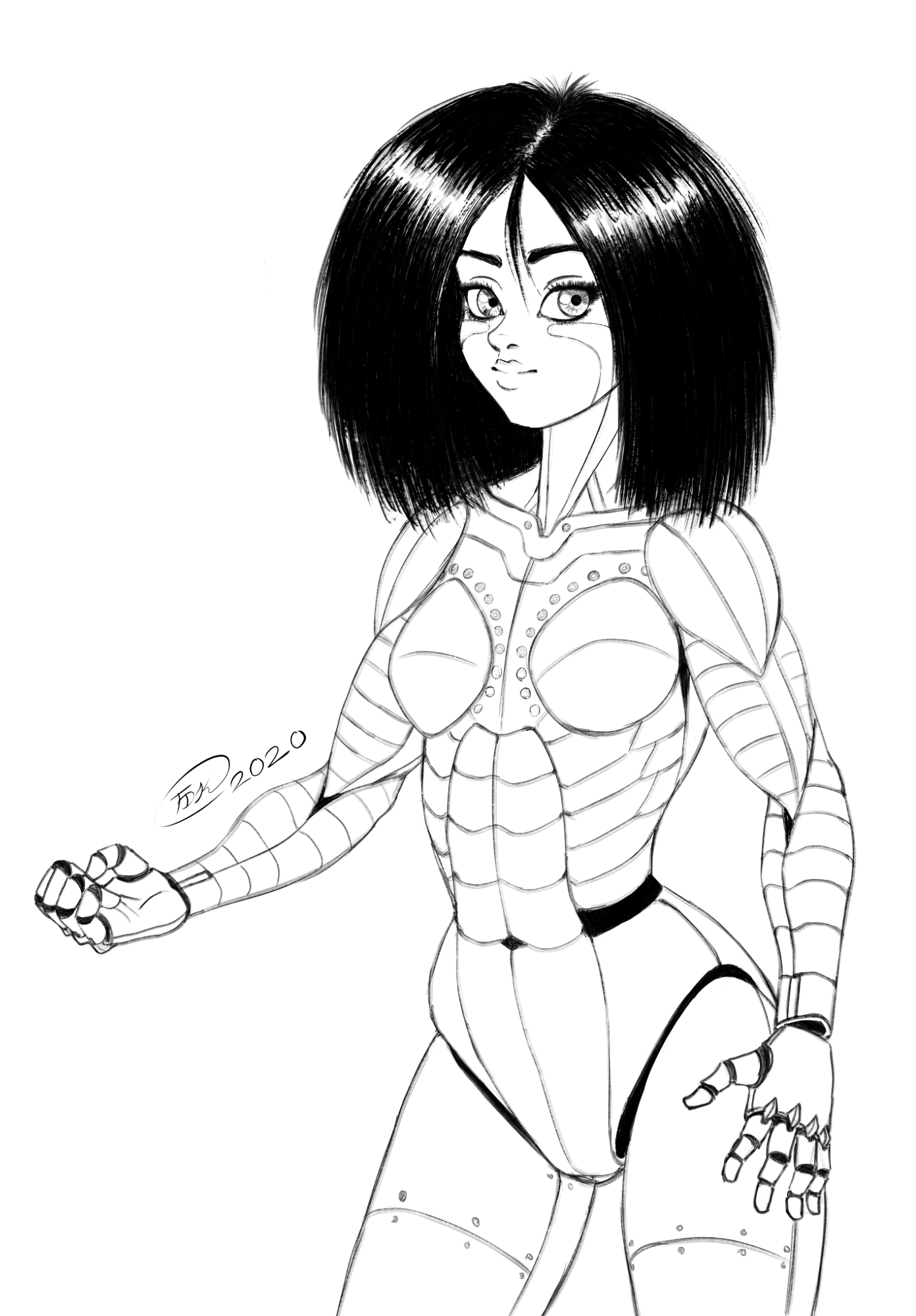 Draw It Too  Have you seen ALITA BATTLE ANGEL yet It was pretty  awesome Check it out if you havent then check out my ALITA drawing  tutorial now live on my