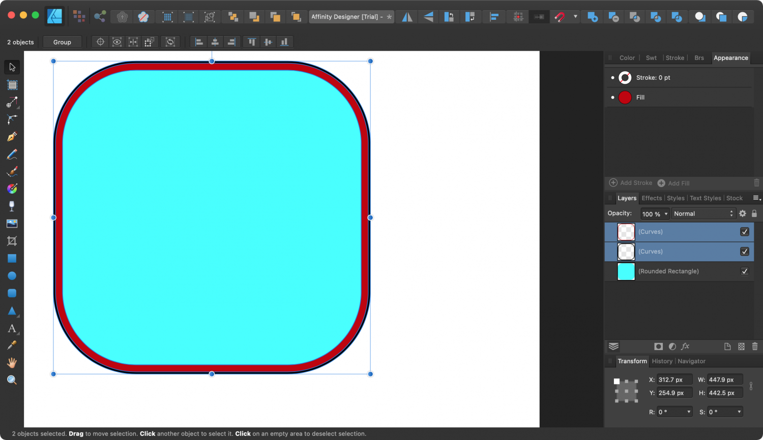 Creating Offset Paths in Affinity Designer Tutorials (Staff and