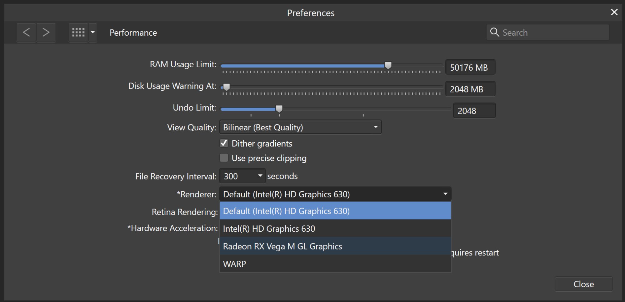 Affinity GPU performance - Pre-V2 Archive of Affinity on Desktop Questions  (macOS and Windows) - Affinity