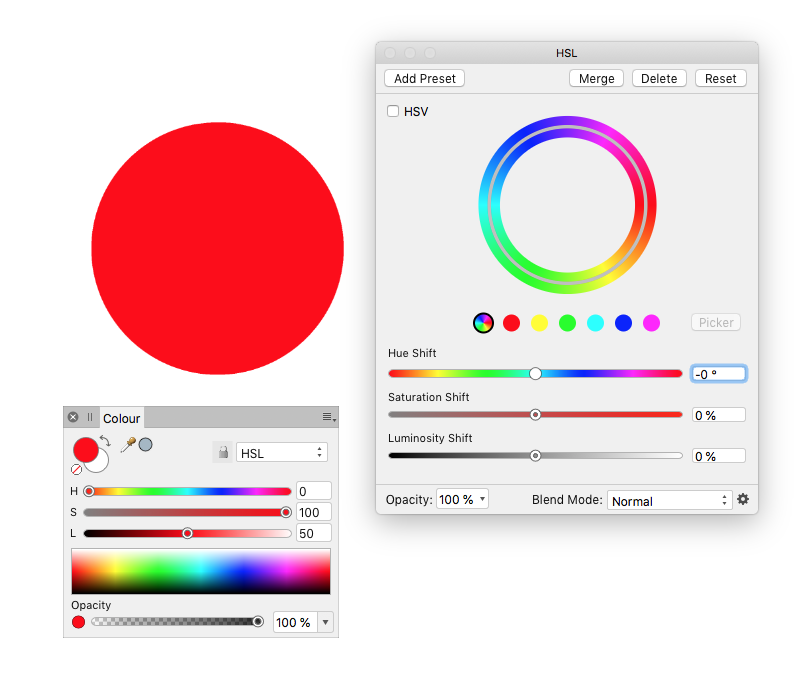 Confused By Sliders On HSL Adjustment Layer Panel - Pre-V2 Archive 