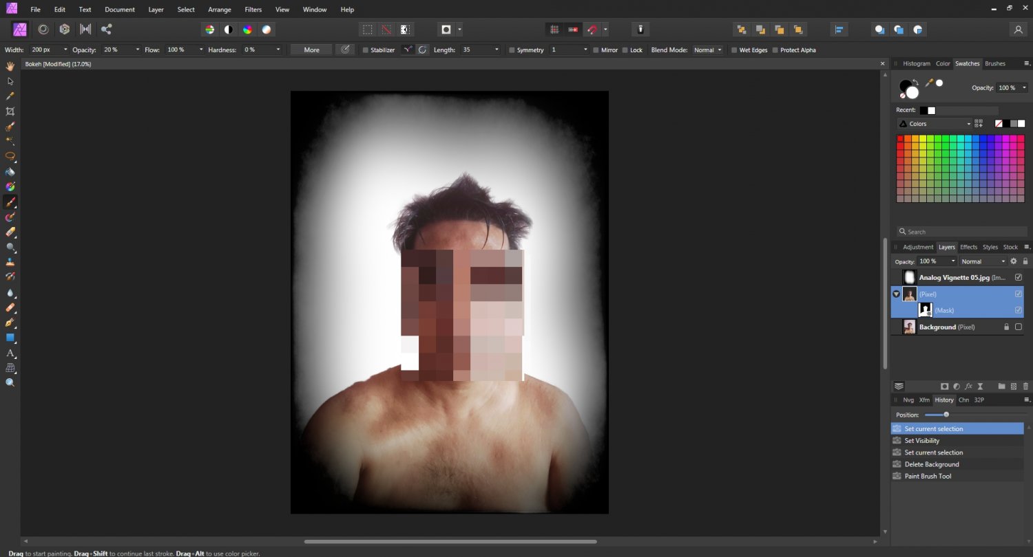 Why cant I paint back Missed Body Parts in Selection ? PreV2 Archive