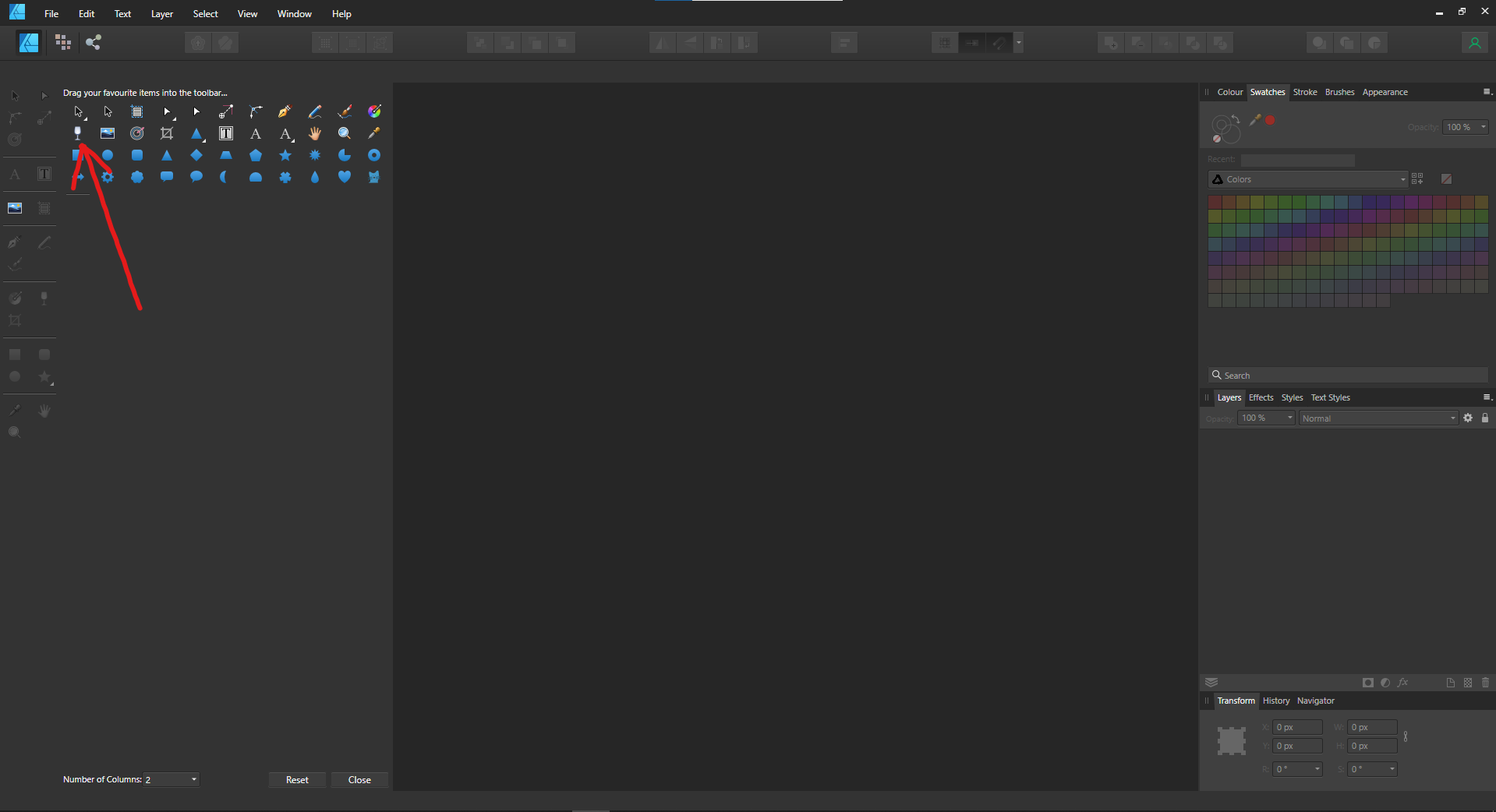 Affinity Designer Missing Transparency Tool Pre V2 Archive Of Affinity Designer Missing Transparency Tool Pre V2 Archive Of