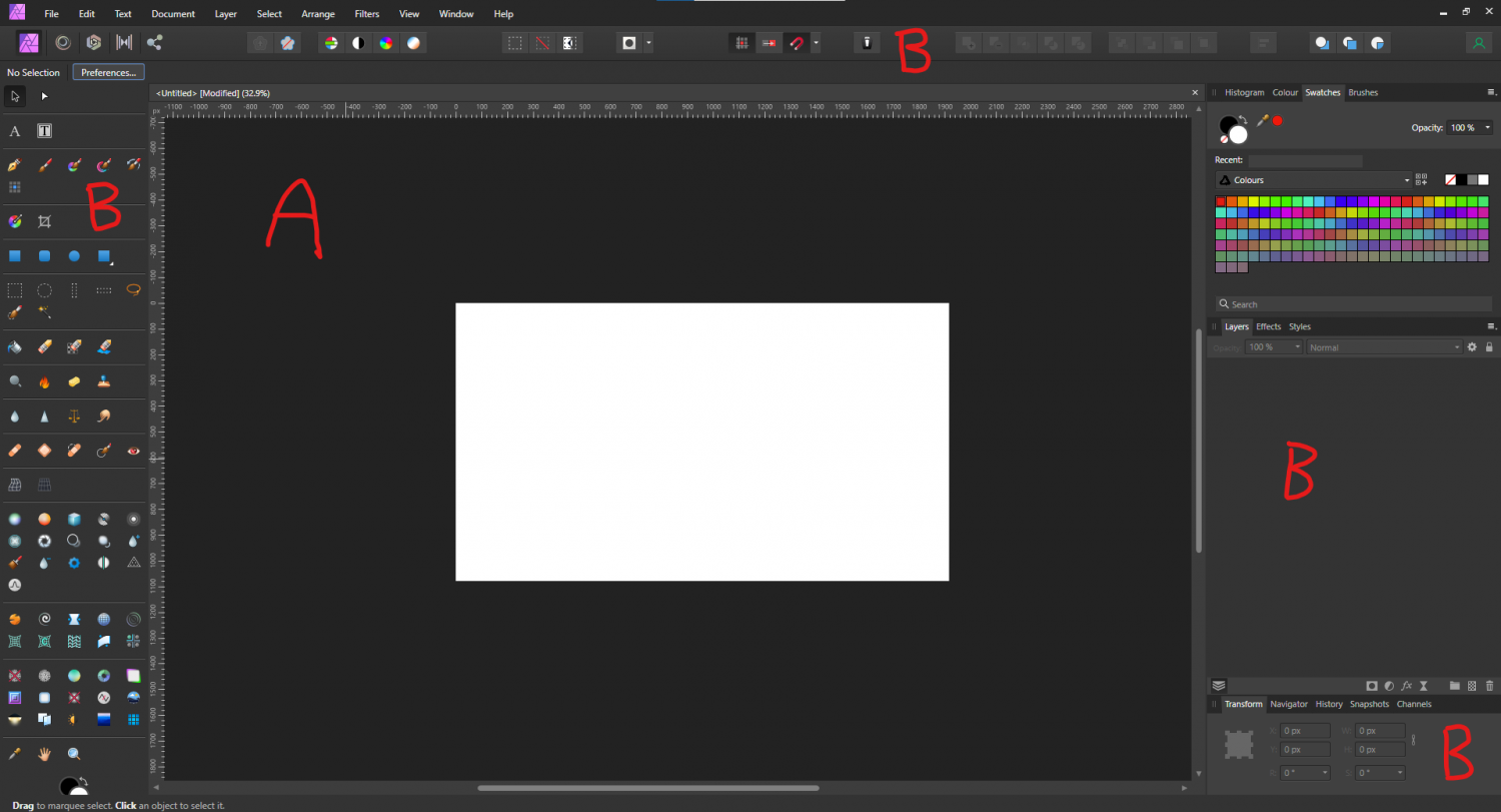 Interface Background Color Presets — way to quickly set the color of