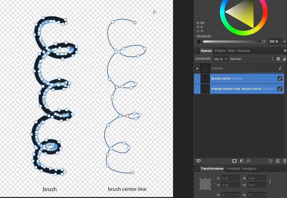 [Affinity Designer] Importing brush info (paths) from Illustrator / PDF