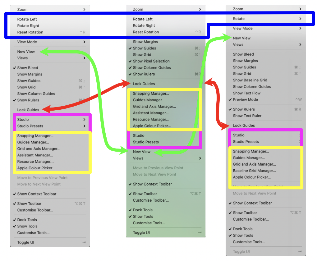 Feature request Quick Favorites Menu looks like Blender Feedback for Affinity Photo V1 on