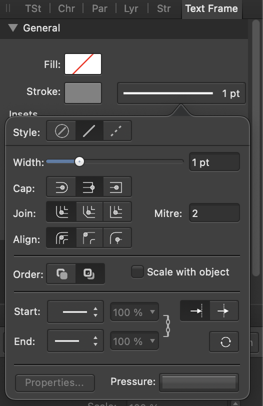 Text Frame: Scale with object - Feedback for Affinity Publisher V1 on ...