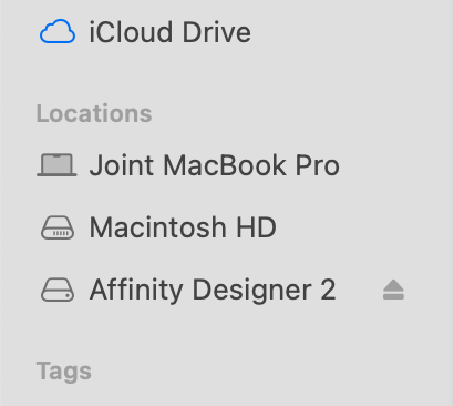 All Affinity apps crashes if network location is offline - V2 Bugs found on  macOS - Affinity