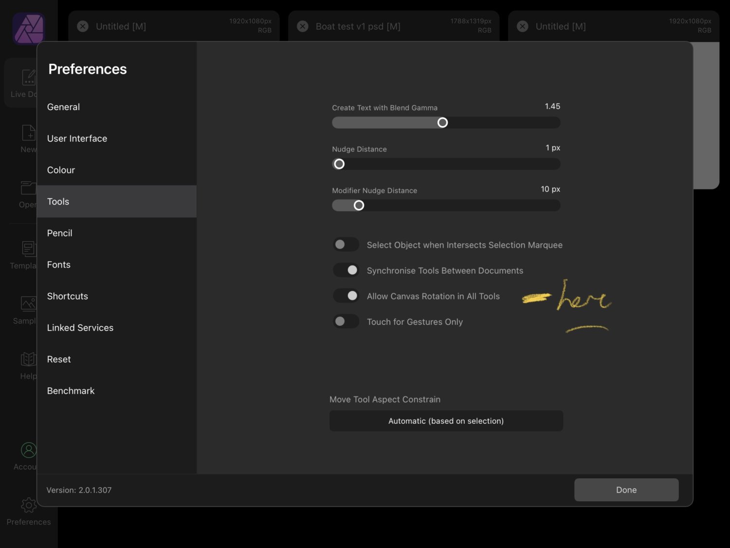PHOTO 2 rotate canvas? Affinity on iPad Questions Affinity Forum