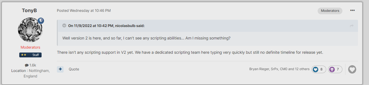 Why the affinity photo 2.0 not support the 3Dcoat? I use the Photo 1.0
