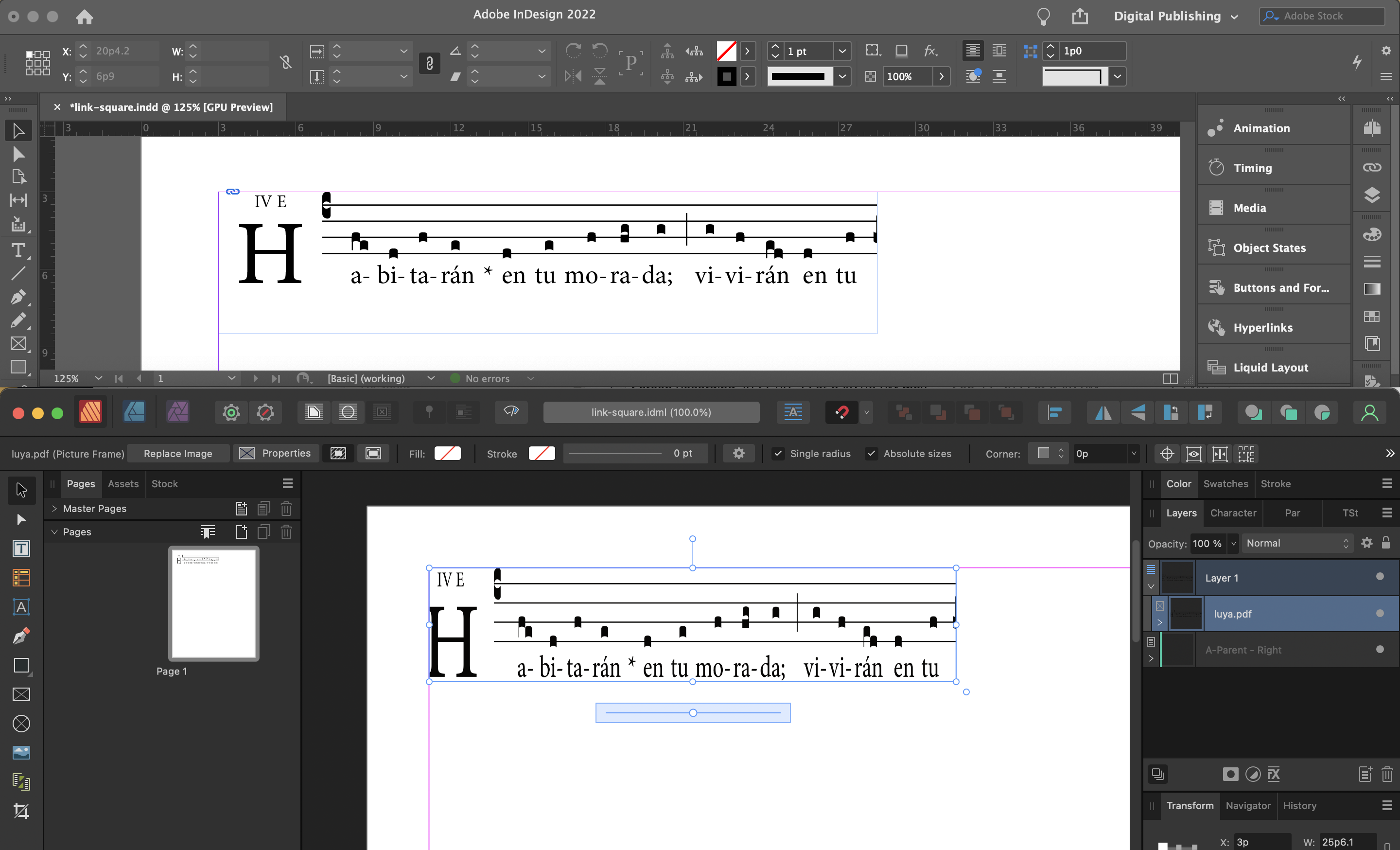 Importing idml doesn t scale linked objects correctly v2 bugs found