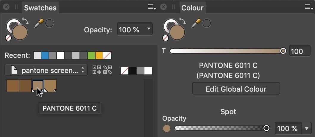 2023 Pantone Colors - Affinity on Desktop Questions (macOS and