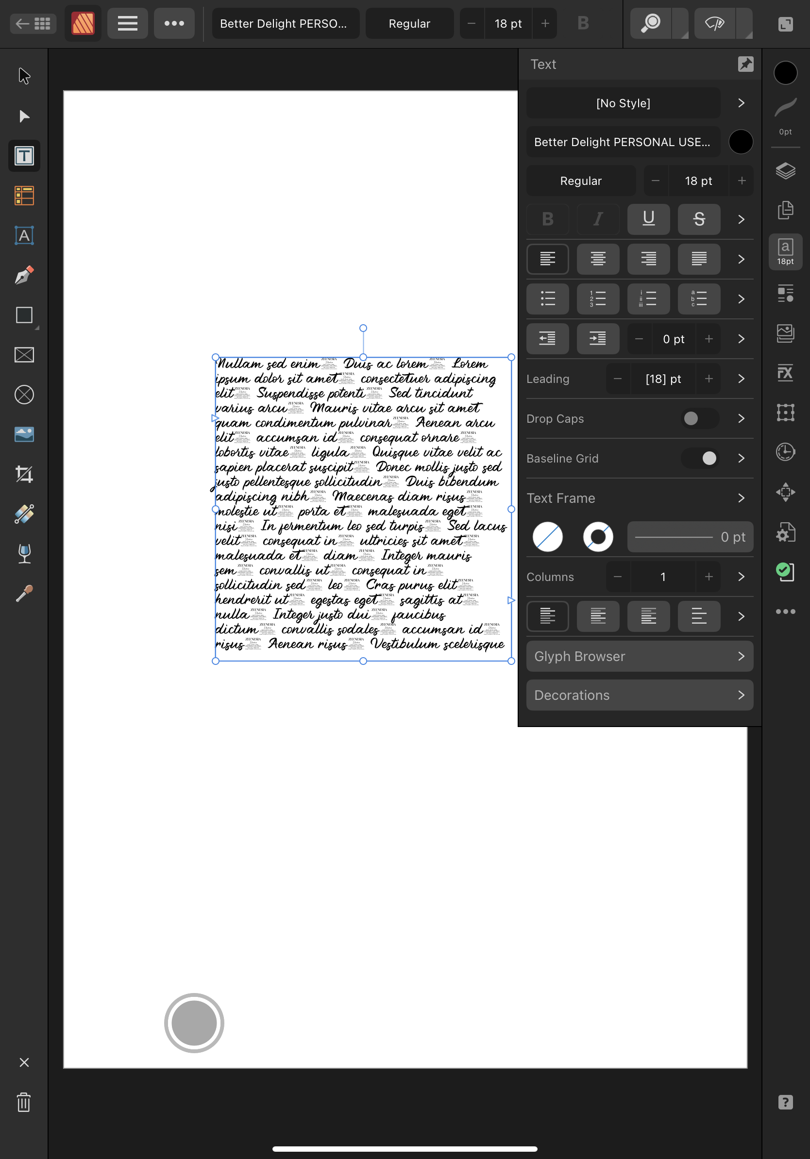 Installed Fonts Are Displayed In Chinese Only V2 Bugs Found On IPad screen-image-capture-tunelaneta