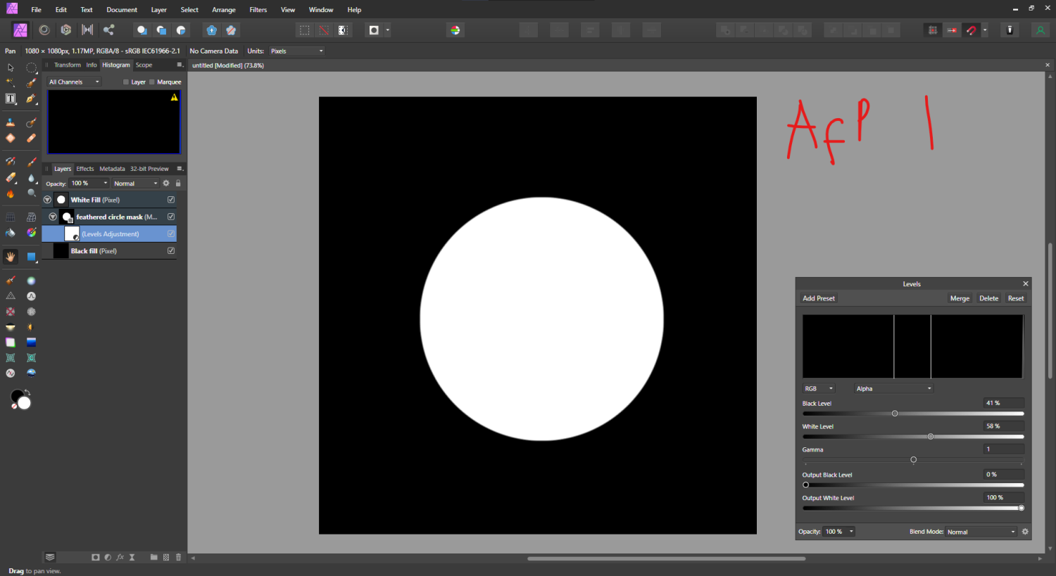 Bugs when adding adjustment layer/live filter to a mask layer (nondestructive mask editing