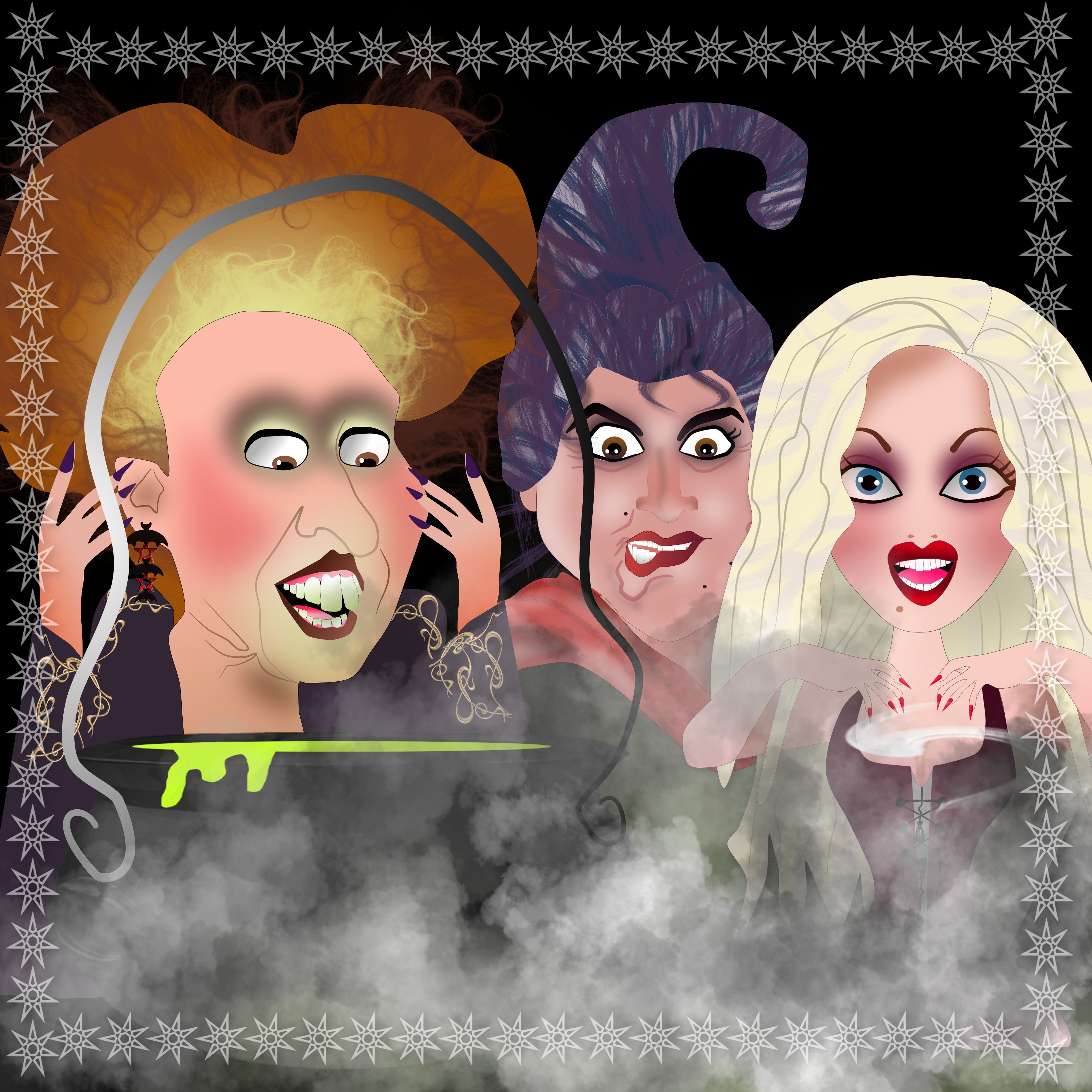 Sanderson sisters Hocus pocus - Share your work - Affinity