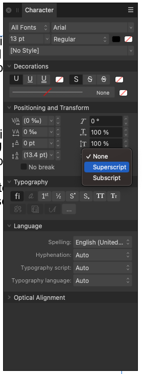 Affinity Designer (possible all apps) Subscript BUG!! - V2 Bugs found ...