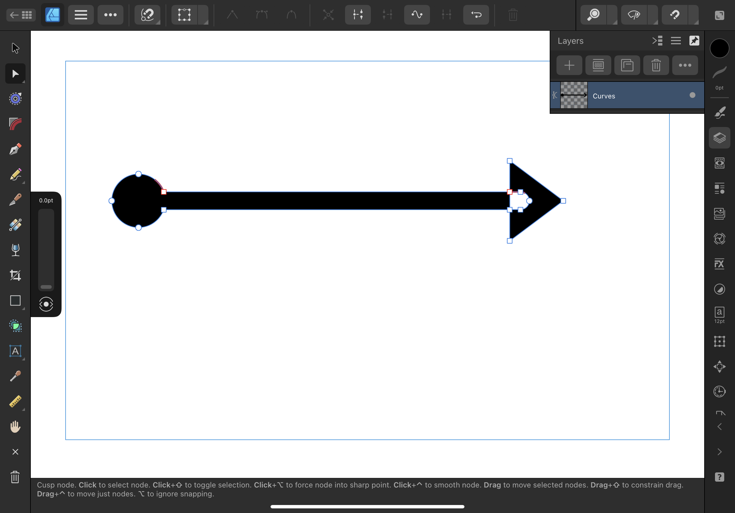 Expand stroke on curve with arrow end bug - V2 Bugs found on Windows ...