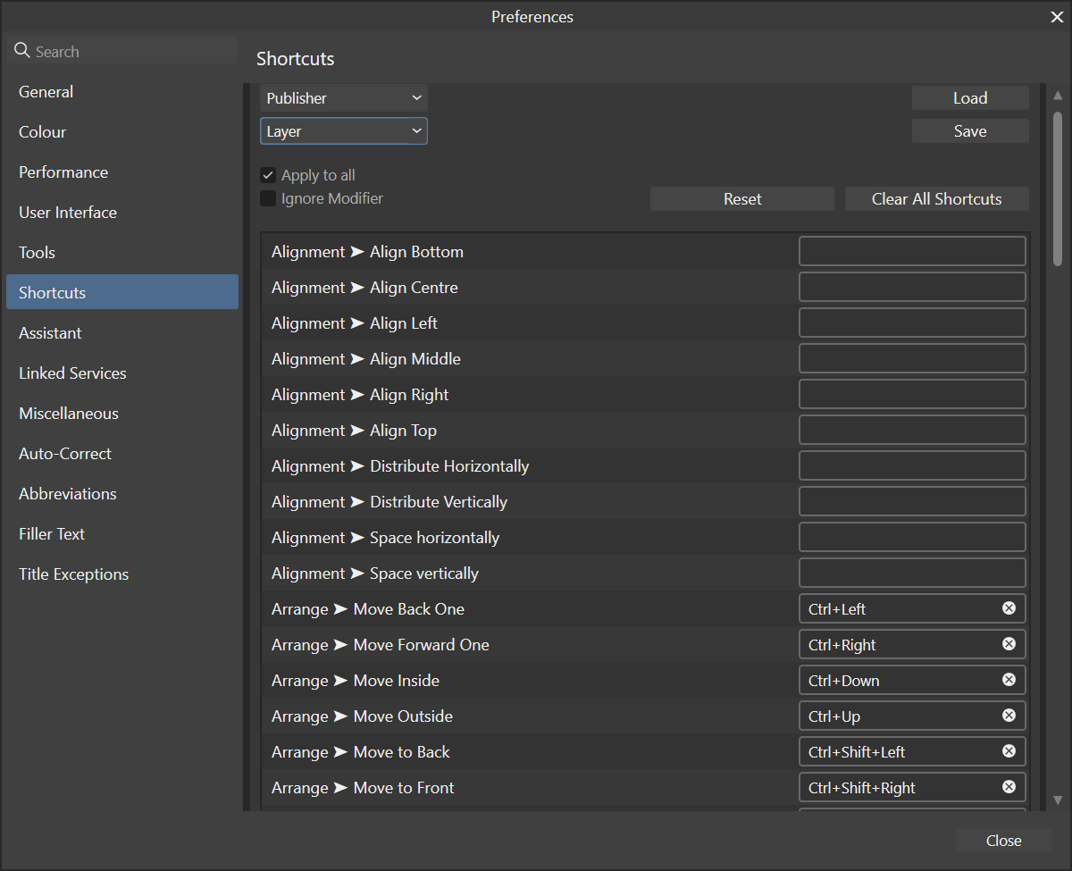 Win10 - Brush(es) size change with square brackets shortcut via AltGr ...