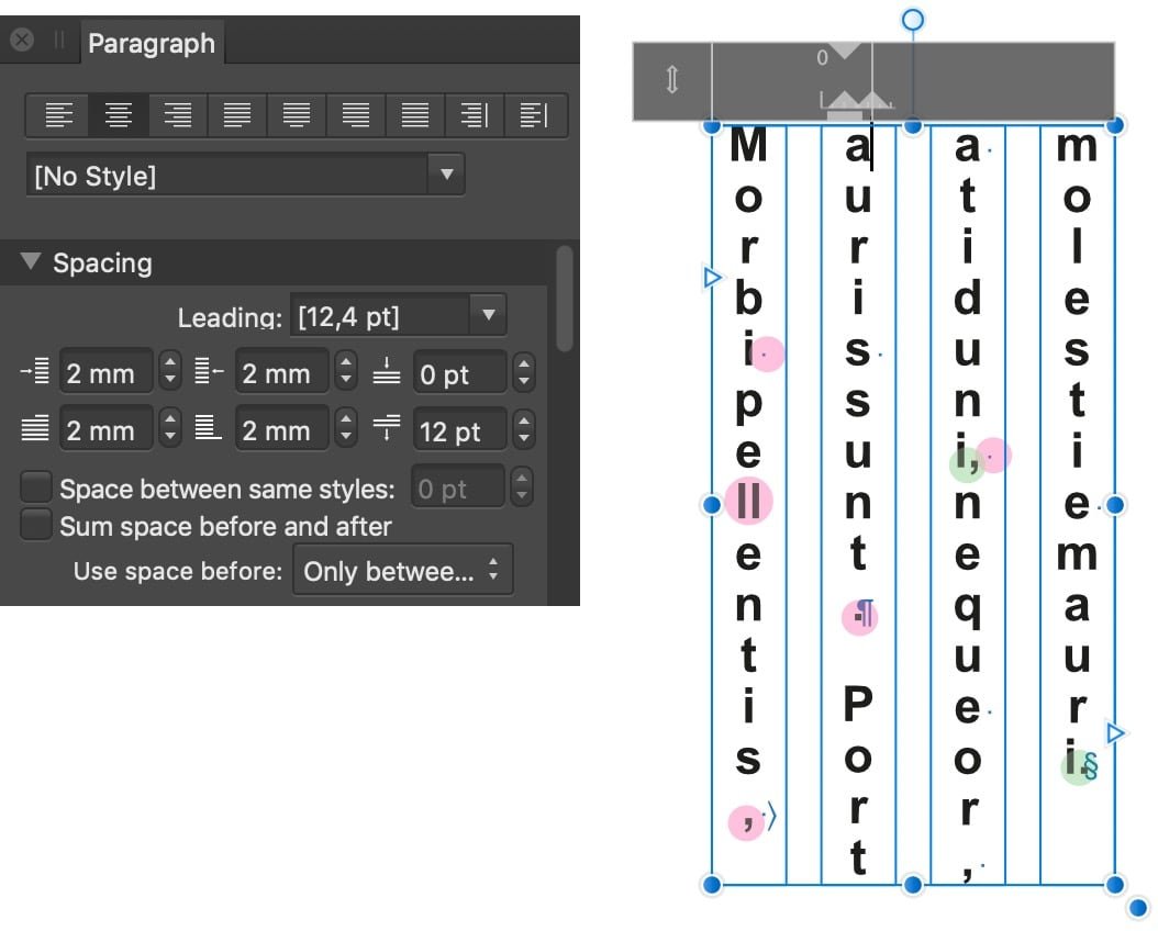 Vertical alignment of text - Desktop Questions (macOS and Windows ...