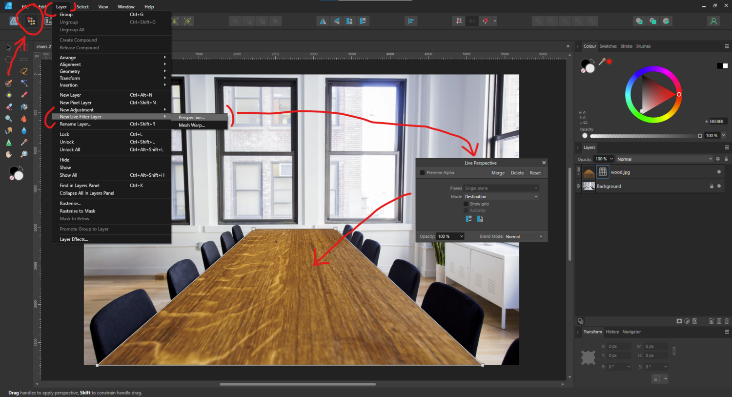 Prespictive Wrap Not Working Wrap Group Bugs Affinity on Desktop