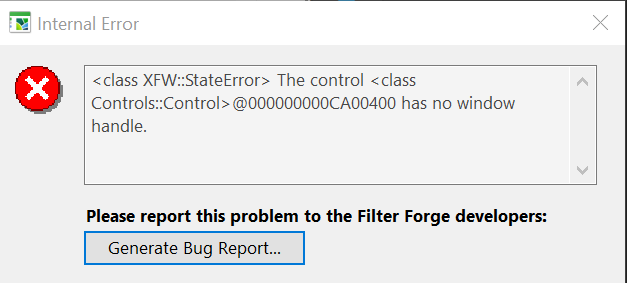 Forge won't launch. - Support & Bug Reports - Forge Forums