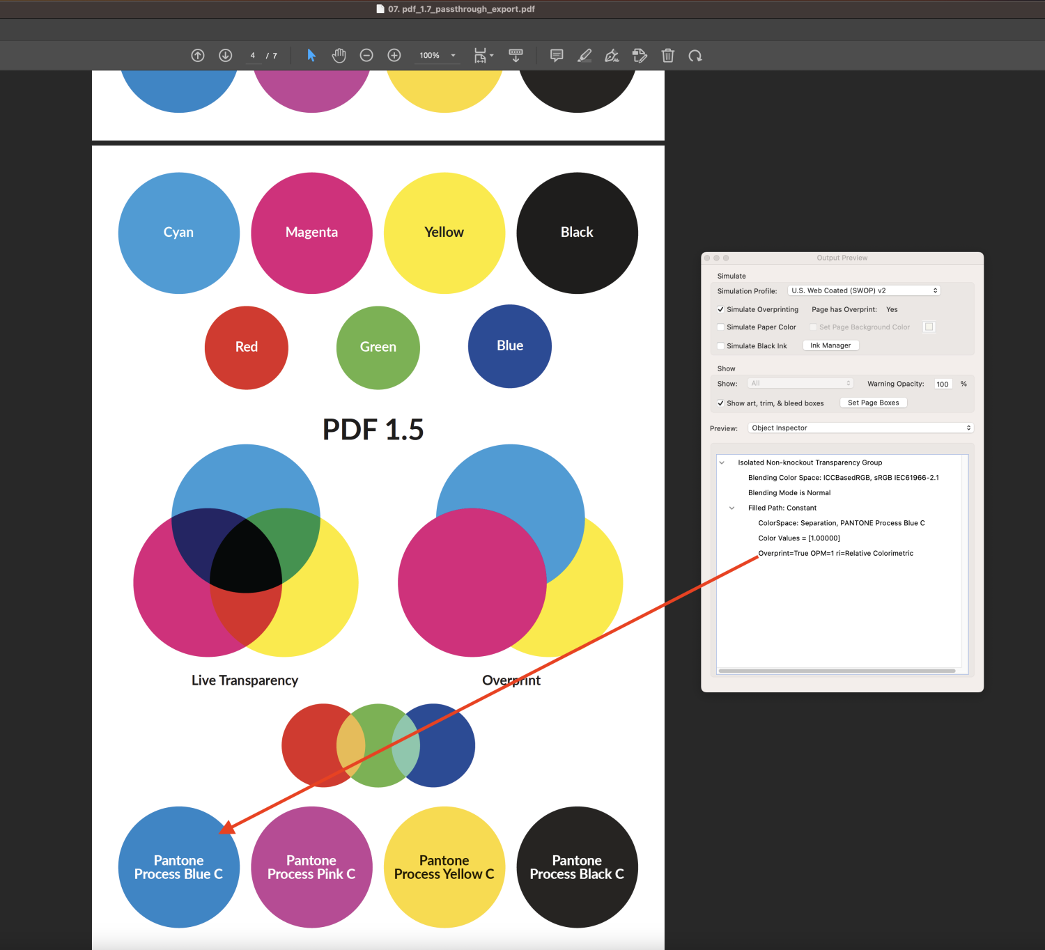Overprint is Not Honoured in Non PDF/X Compliant PDF Files When