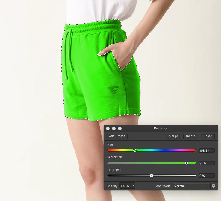 Photo v2 Mac color replacement brush puzzle Affinity on Desktop