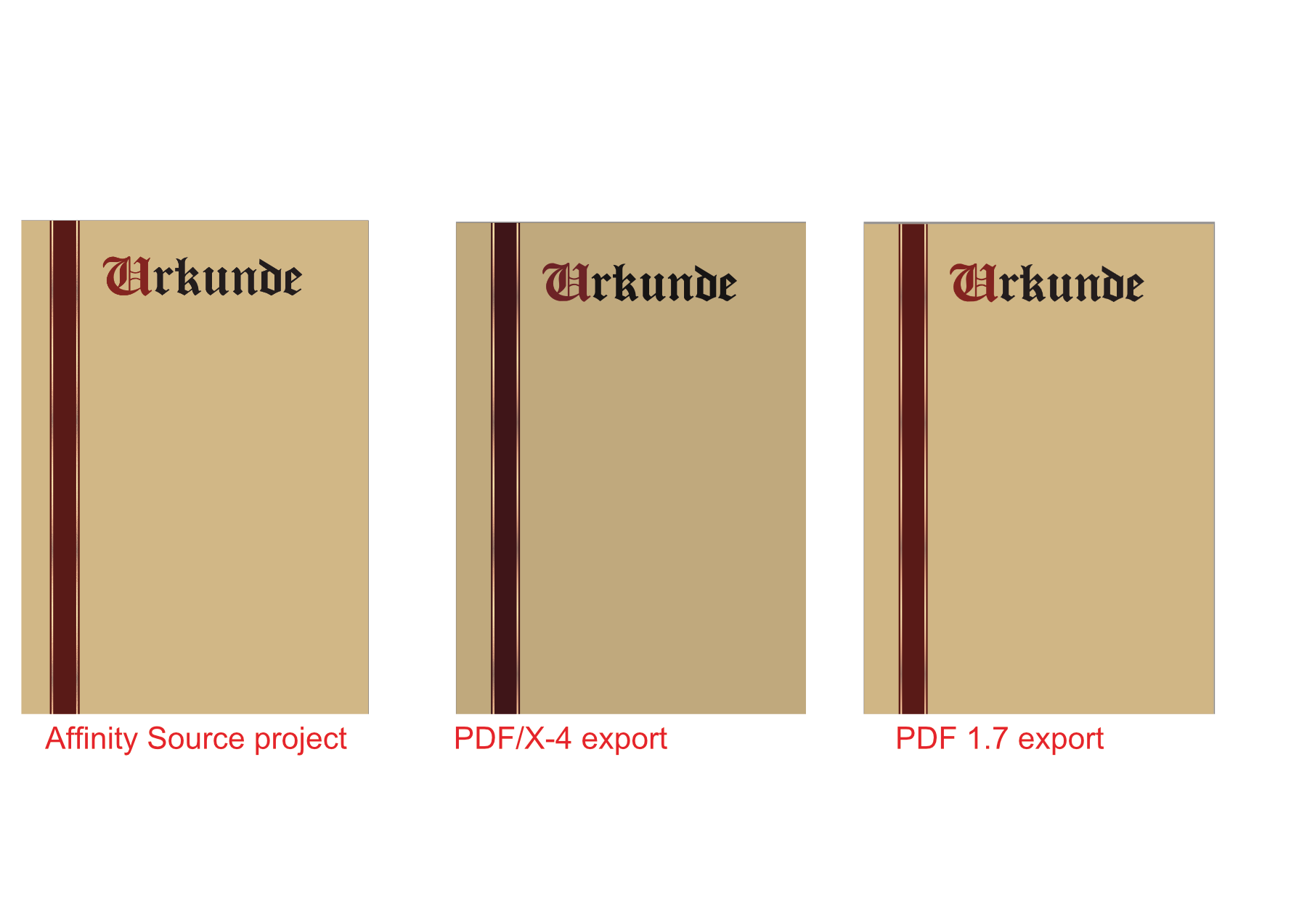 PDF Export To PDF X 3 Results In Much Darker Colors Affinity On 