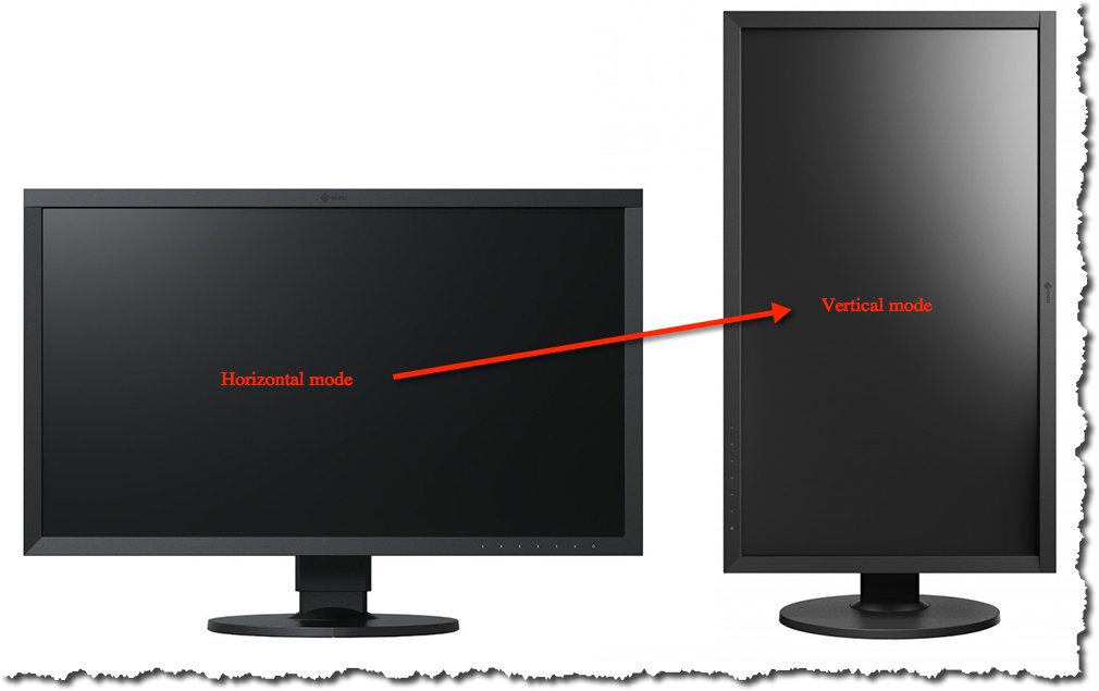 Affinity apps usage under rotated (portrait orientation) pivot monitor ...