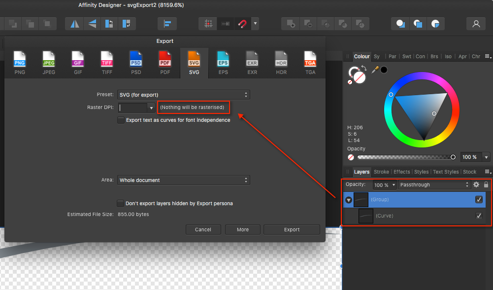 Affinity Designer 1 10 6 Plain Single Colored Vector Shape Gets Rasterized On Svg Export Affinity Designer 1 10 6 Plain Single Colored Vector Shape Gets Rasterized On Svg Export
