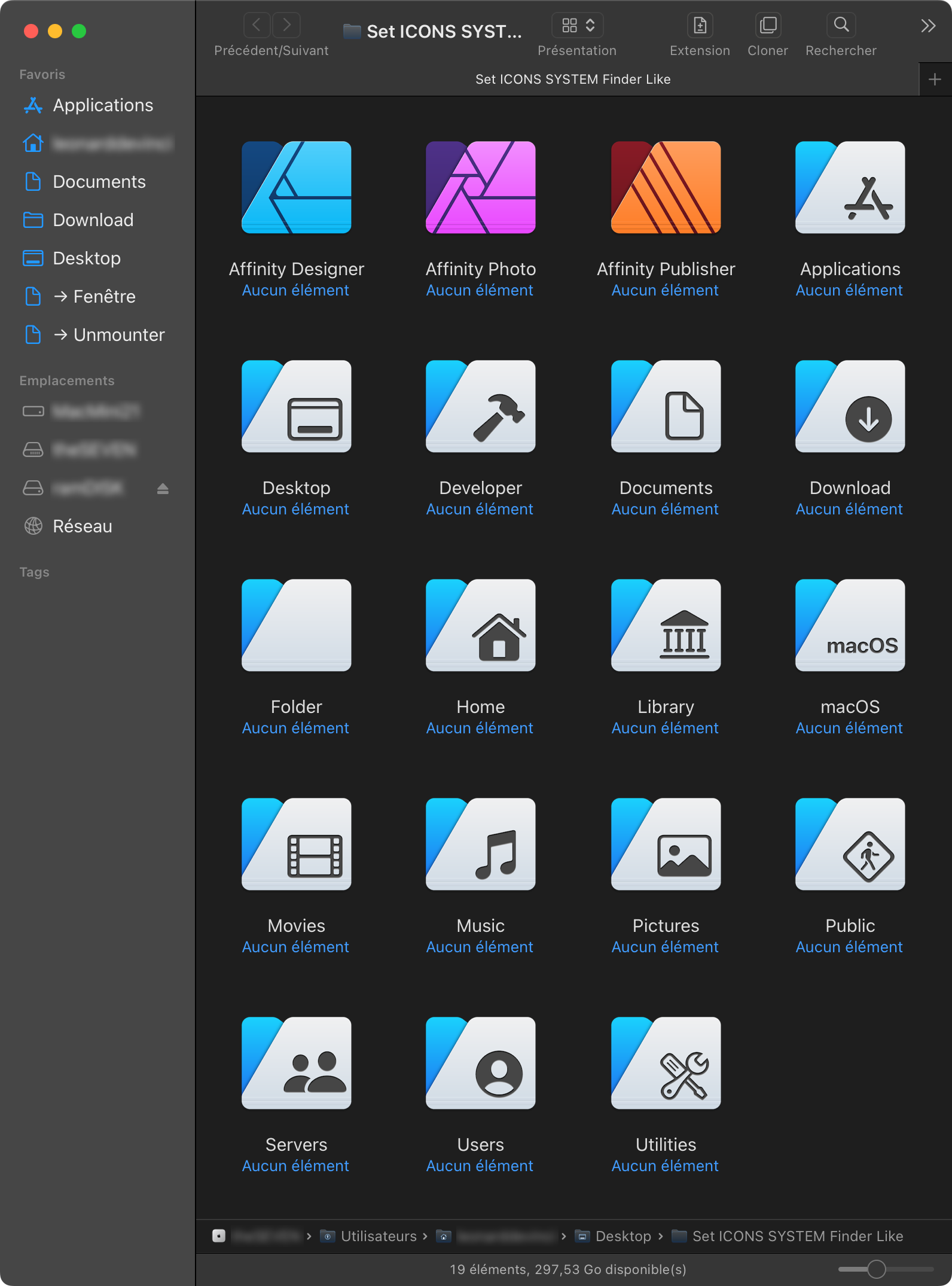 Resuming macOS System Folder Icons - Share your work - Affinity | Forum