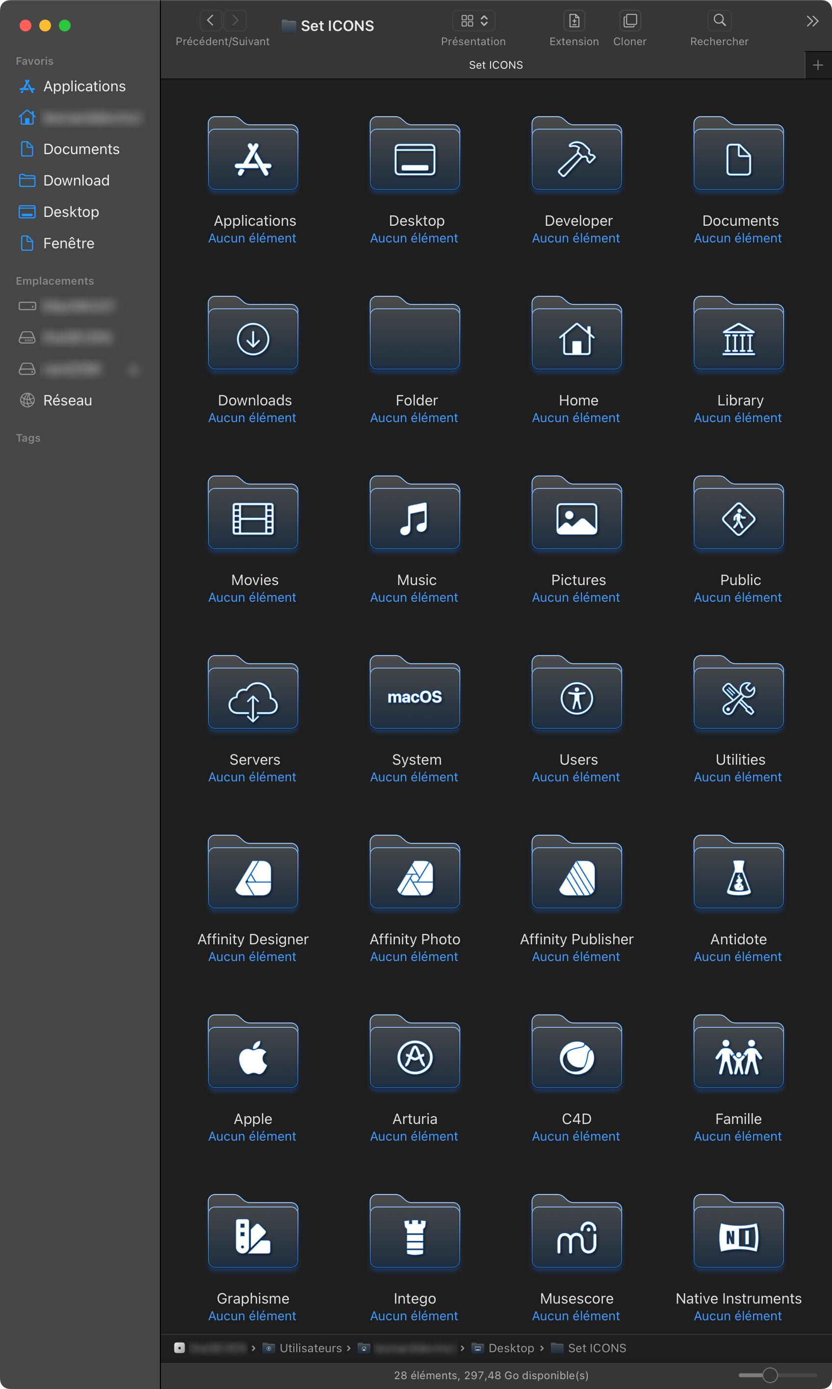 Resuming macOS System Folder Icons - Share your work - Affinity | Forum