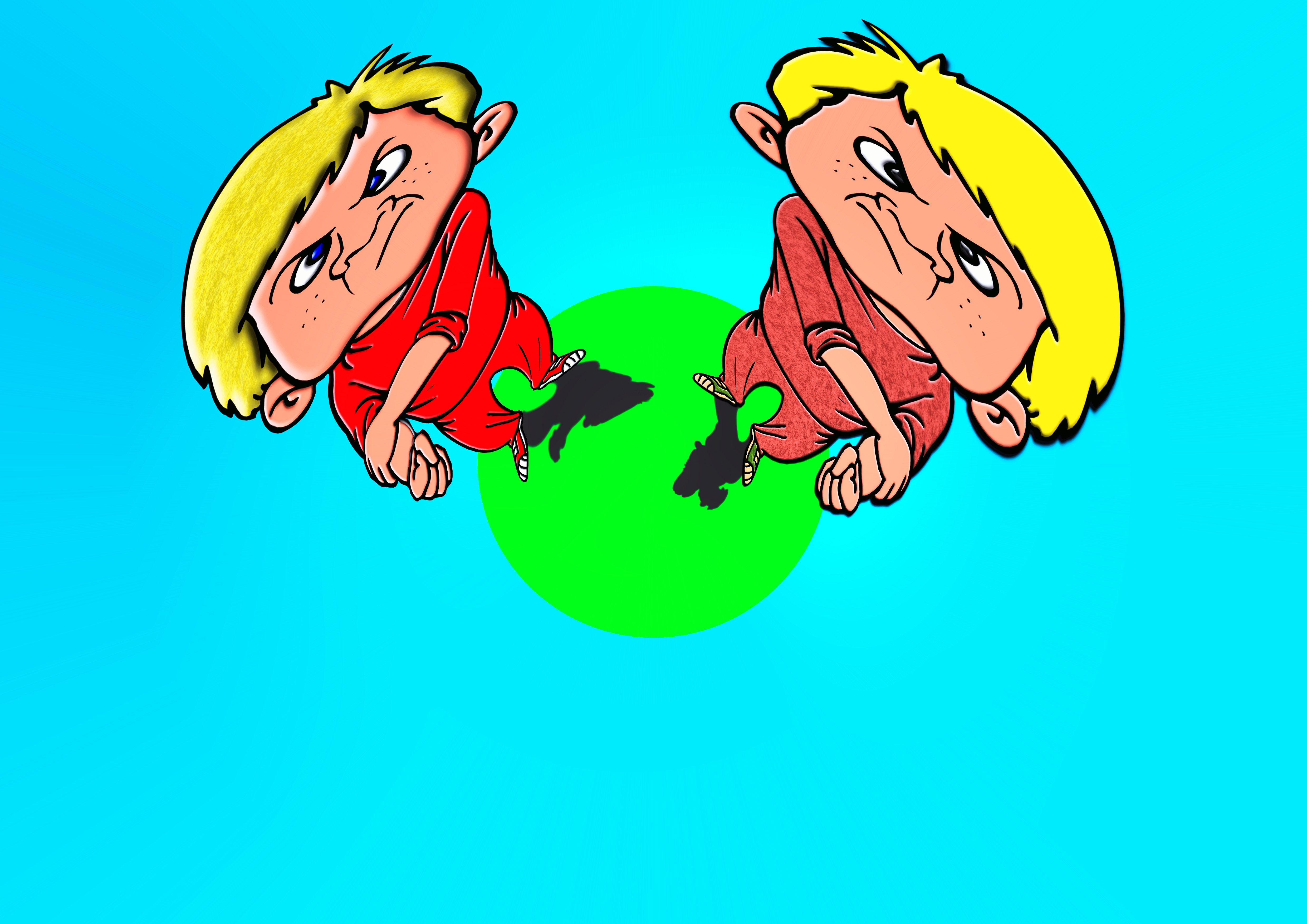 Mirror Image Twins Stun The World - zgb52fw